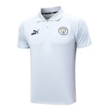Manchester City 2023-24 Light Grey Soccer Polo Jerseys Men's