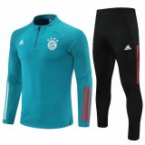 2021-22 Bayern Munich Green Football Training Suit Men's