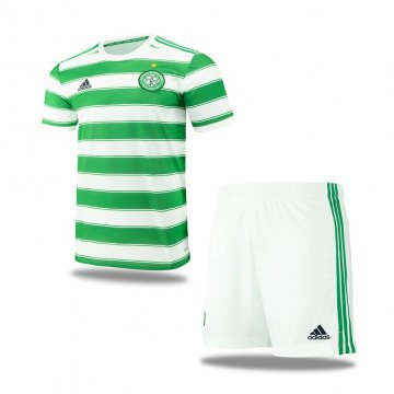 Celtic FC 2021-22 Home Soccer Jerseys + Short Kid's