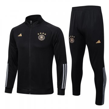 Germany 2022 Black Soccer Jacket + Pants Men's