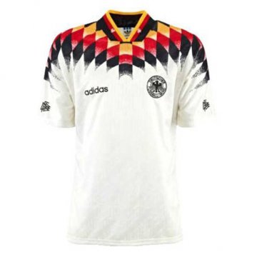 1994 Germany Retro Home Men's Football Jersey Shirts [2020127283]