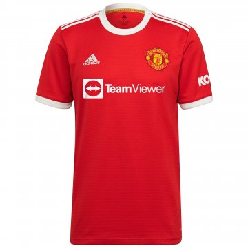 #Player Version Manchester United 2021-22 Home Men's Soccer Jerseys [20210825065]