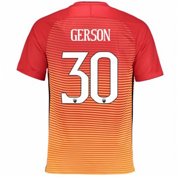 2016-17 Roma Third Football Jersey Shirts Gerson #30