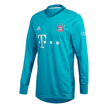2020-21 Bayern Munich Home Goalkeeper LS Men Football Jersey Shirts [8112808]