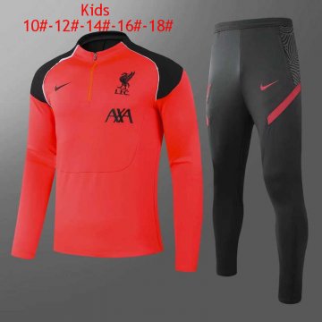 2020-21 Liverpool Orange Kids Football Training Suit