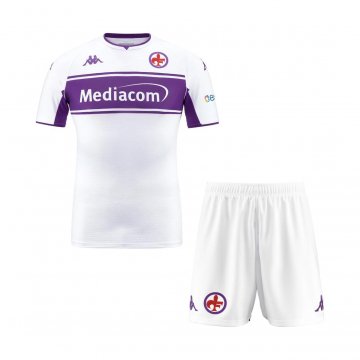 ACF Fiorentina 2021-22 Away Soccer Jerseys + Short Set Kid's