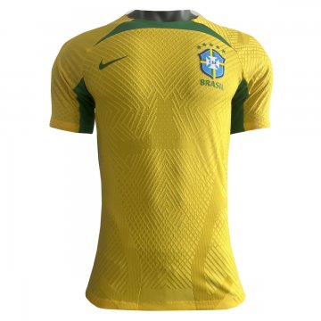 #Match Brazil 2022 Pre-Match Yellow Soccer Training Jerseys Men's
