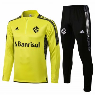 2021-22 S. C. Internacional Yellow Football Training Suit Men's