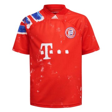2020-21 Bayern Munich Human Race Men's Football Jersey Shirts