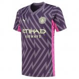 Manchester City 2023-24 Goalkeepr Purple Soccer Jerseys Men's