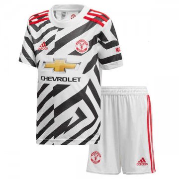 2020-21 Manchester United Third Kids Football Kit(Shirt+Shorts)