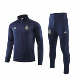 2019-20 Real Madrid Champions Navy Men's Football Training Suit(Jacket + Pants)