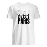 PSG 2021-22 White WE ARE PARIS T-Shirt Men's