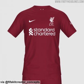 Liverpool 2022-23 Home Men's Soccer Jerseys
