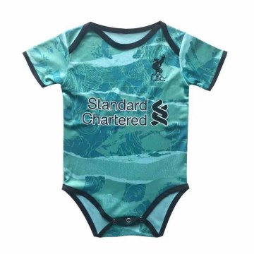 2020-21 Liverpool Away Green Baby Infant Football Suit