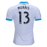 2017-18 Seattle Sounders Away White Football Jersey Shirts Jordan Morris #13
