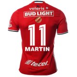 2016-17 Tijuana Home Red Football Jersey Shirts Martin #11