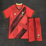 2020 Belgium Home Man's Red Kit(Shirt+Shorts)