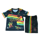 Ajax 2023/24 Bob Marley Soccer Jerseys + Short Kid's