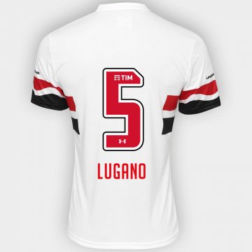 2016-17 Sao Paulo Home White Football Jersey Shirts Lugano #5