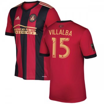 2017 Atlanta Home Red Football Jersey Shirts Villalba #15