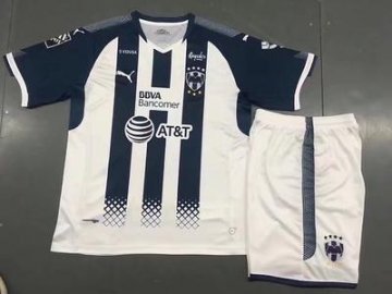 2017-18 Monterrey Home Football Jersey Shirts+Short Kids Kit