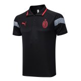 AC Milan 2023-24 Black II Soccer Polo Jerseys Men's