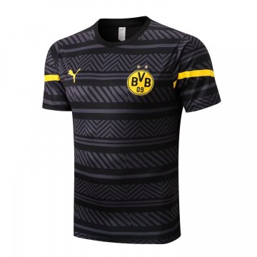 Borussia Dortmund 2022-23 Black Soccer Training Jerseys Men's