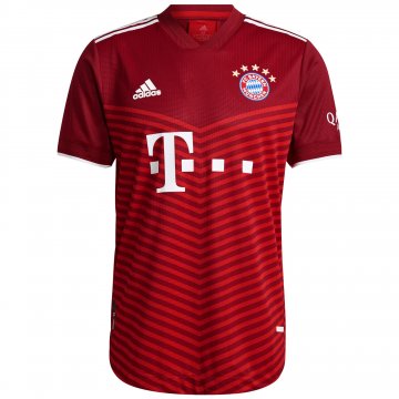 #Player Version Bayern Munich 2021-22 Home Men's Soccer Jerseys