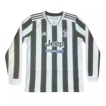 2021-22 Juventus Home LS Football Jersey Shirts Men's