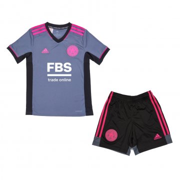 Leicester City 2021-22 Third Kid's Soccer Jerseys+ Short