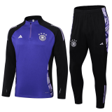Germany 2024 Purple Soccer Training Suit Men's