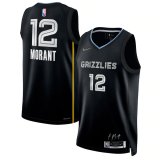 Memphis Grizzlies 2022 Black MVP SwingMen's Jersey - Select Series Men's (MORANT #12)