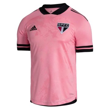 2020-21 Sao Paulo FC Outubro Rosa Men's Football Jersey Shirts