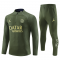 PSG x Jordan 2023-24 Green Soccer Training Suit Men's