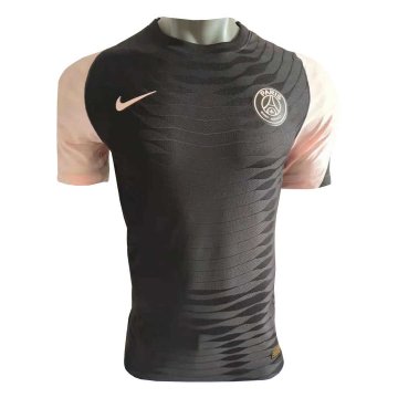 2021-22 PSG Black Short Football Training Shirt Men's