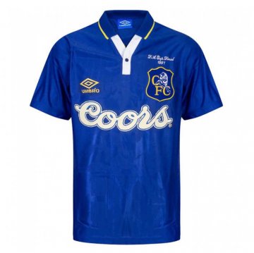 1997 FA Cup Final Chelsea Home Retro Men Football Jersey Shirts [2020127131]