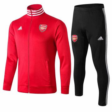 2019-20 Arsenal High Neck Red Men's Football Training Suit(Jacket + Pants)