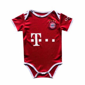 2020-21 Bayern Munich Home Red Baby Infant Football Suit