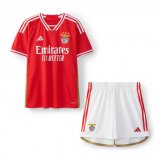 Benfica 2023-24 Home Soccer Jerseys + Short Kid's