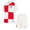 Croatia 2024 Home EURO Soccer Jerseys + Short Men's