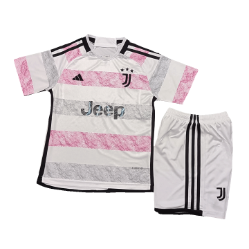 Juventus 2023/24 Away Soccer Jerseys + Short Kid's
