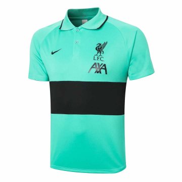 2020-21 Liverpool Green Men's Football Polo Shirt