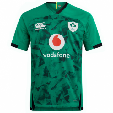 2020-21 Ireland Rugby Home Green Football Jersey Shirts Men