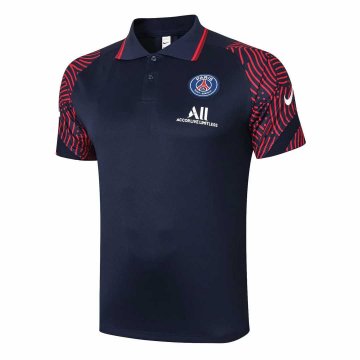 2020-21 PSG Navy Men's Football Polo Shirt