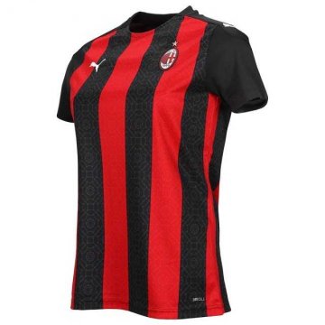 2020-21 AC Milan Home Women Football Jersey Shirts [9113072]