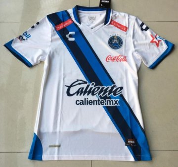 Puebla Home White Football Jersey Shirts 2016-17