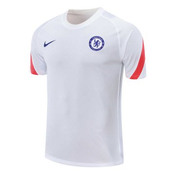 2020-21 Chelsea UCL White Men's Football Traning Shirt