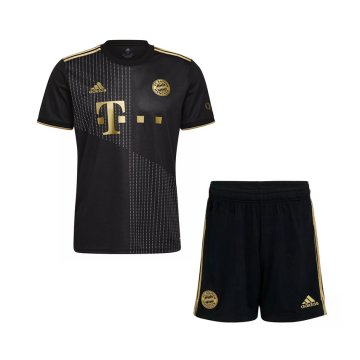 Bayern Munich 2021-22 Away Kid's Soccer Jersey+Short