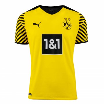 #Player Version Borussia Dortmund 2021-22 Home Men's Soccer Jerseys [20210825044]